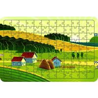Çiftlik 108 Parça Ahşap Çocuk Puzzle Yapboz