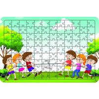 İp Çekme Oyunu 108 Parça Ahşap Çocuk Puzzle Yapboz