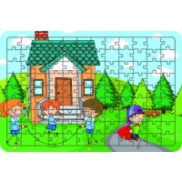 Oyun Zamanı 108 Parça Ahşap Çocuk Puzzle Yapboz