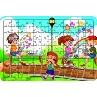 Teknoloji ve Çocuklar 108 Parça Ahşap Çocuk Puzzle Yapboz