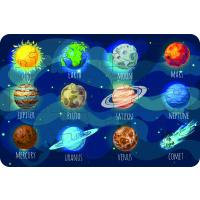 Güneş Sistemi 35 Parça Ahşap Çocuk Puzzle Yapboz İngilizce
